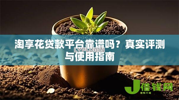 淘享花贷款平台靠谱吗？真实评测与使用指南