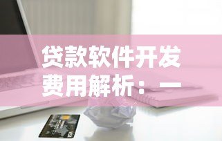 贷款软件开发费用解析：一个平台到底需要多少钱？