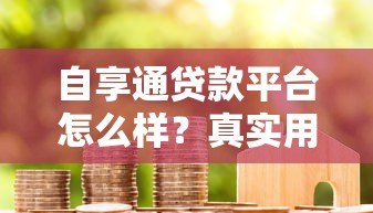 自享通贷款平台怎么样？真实用户评测与使用体验