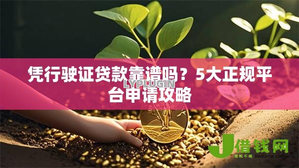 凭行驶证贷款靠谱吗？5大正规平台申请攻略