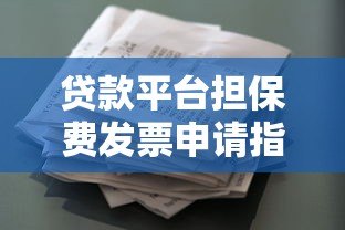 贷款平台担保费发票申请指南与注意事项 贷款平台担保费发票申请指南与注意事项