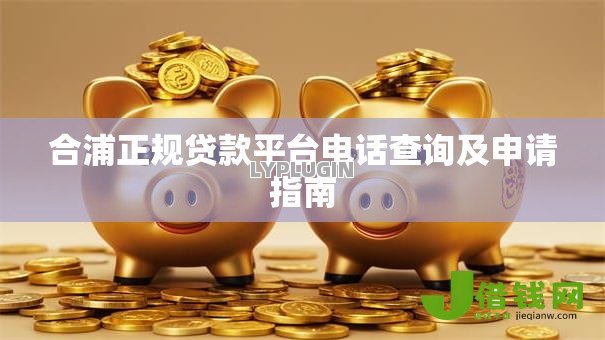 合浦正规贷款平台电话查询及申请指南 合浦正规贷款平台电话查询及申请指南