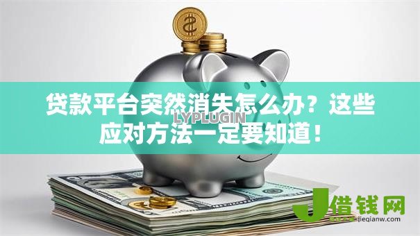 贷款平台突然消失怎么办?这些应对方法一定要知道! 贷款平台突然消失怎么办?这些应对方法一定要知道!