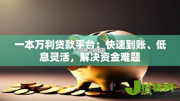一本万利贷款平台:快速到账、低息灵活,解决资金难题 一本万利贷款平台:快速到账、低息灵活,解决资金难题