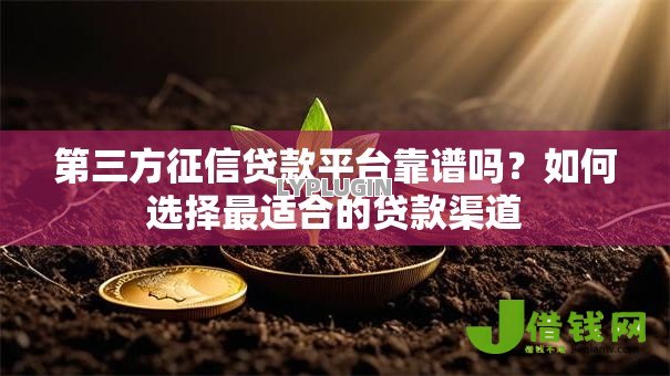 第三方征信贷款平台靠谱吗？如何选择最适合的贷款渠道