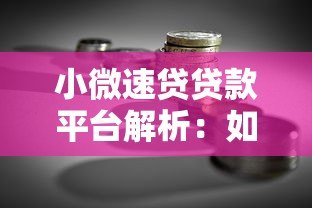 小微速贷贷款平台解析:如何为小微企业解决融资难题 小微速贷贷款平台解析:如何为小微企业解决融资难题