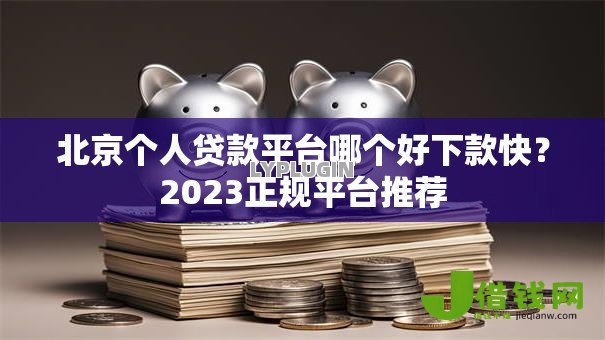 北京个人贷款平台哪个好下款快？2023正规平台推荐