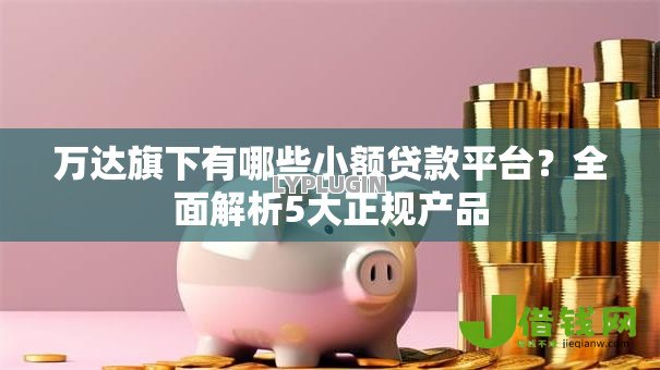 万达旗下有哪些小额贷款平台？全面解析5大正规产品