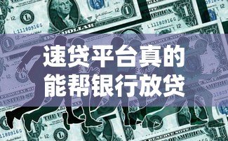 速贷平台真的能帮银行放贷吗？深度解析贷款渠道关系