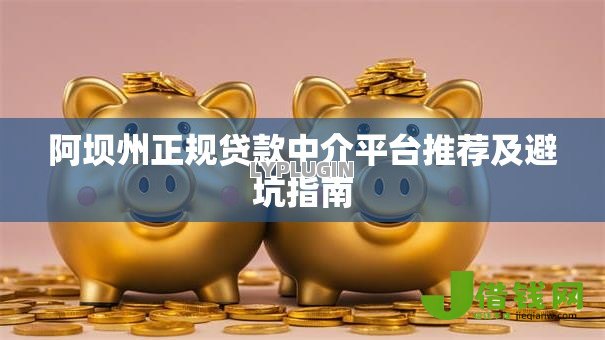 阿坝州正规贷款中介平台推荐及避坑指南