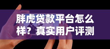 胖虎贷款平台怎么样？真实用户评测与避坑指南