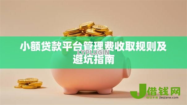 小额贷款平台管理费收取规则及避坑指南