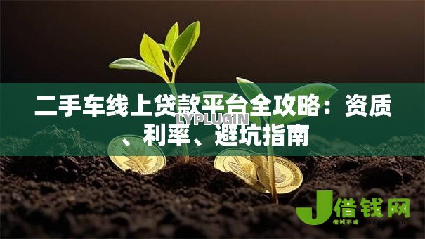 二手车线上贷款平台全攻略：资质、利率、避坑指南