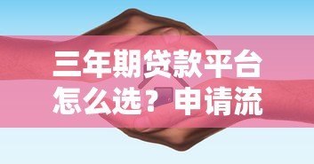 三年期贷款平台怎么选？申请流程与避坑指南