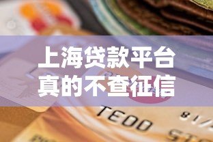 上海贷款平台真的不查征信吗?详解征信影响与贷款选择 上海贷款平台真的不查征信吗?详解征信影响与贷款选择
