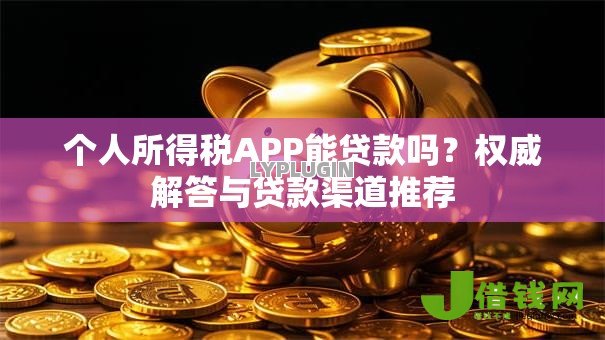 个人所得税APP能贷款吗?权威解答与贷款渠道推荐 个人所得税APP能贷款吗?权威解答与贷款渠道推荐