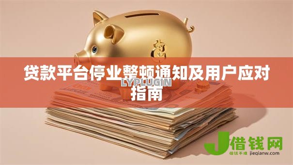 贷款平台停业整顿通知及用户应对指南