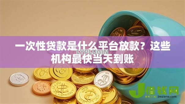 一次性贷款是什么平台放款？这些机构最快当天到账