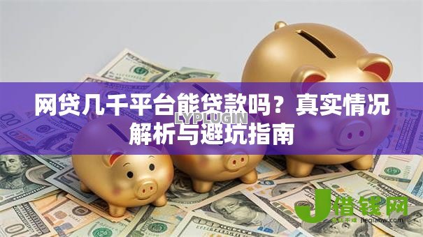 网贷几千平台能贷款吗？真实情况解析与避坑指南