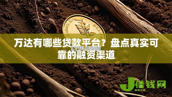 万达有哪些贷款平台？盘点真实可靠的融资渠道