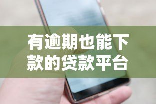 有逾期也能下款的贷款平台推荐：正规机构实测盘点