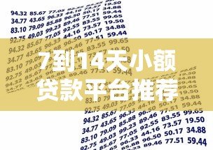 7到14天小额贷款平台推荐：快速下款、低息安全的借款攻略