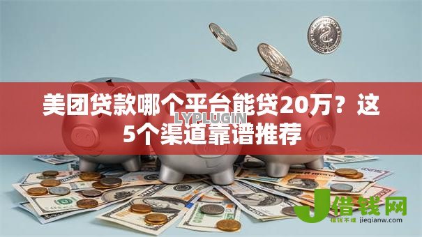 美团贷款哪个平台能贷20万？这5个渠道靠谱推荐