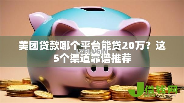 美团贷款哪个平台能贷20万？这5个渠道靠谱推荐