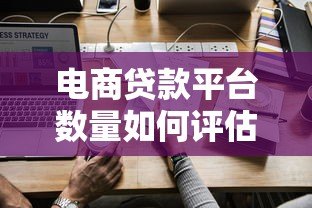 电商贷款平台数量如何评估？看这篇就够了！