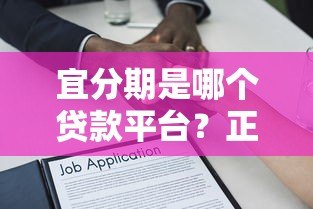 宜分期是哪个贷款平台？正规贷款渠道解析与使用指南