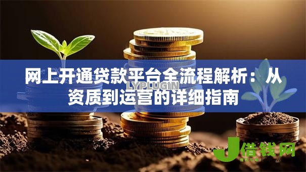 网上开通贷款平台全流程解析：从资质到运营的详细指南