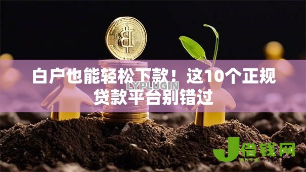 白户也能轻松下款！这10个正规贷款平台别错过