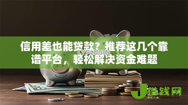 信用差也能贷款？推荐这几个靠谱平台，轻松解决资金难题