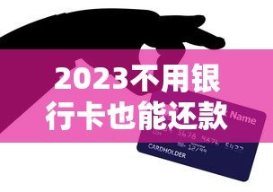 2023不用银行卡也能还款的贷款平台盘点