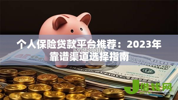 个人保险贷款平台推荐：2023年靠谱渠道选择指南