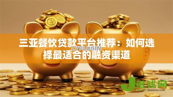 三亚餐饮贷款平台推荐：如何选择最适合的融资渠道