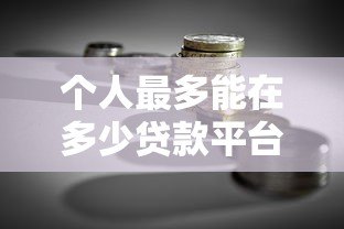 个人最多能在多少贷款平台借款？关键风险与建议解析