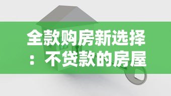 全款购房新选择:不贷款的房屋交易平台深度解析 全款购房新选择:不贷款的房屋交易平台深度解析