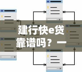 建行快e贷靠谱吗？一文解析正规性、申请流程及用户真实评价