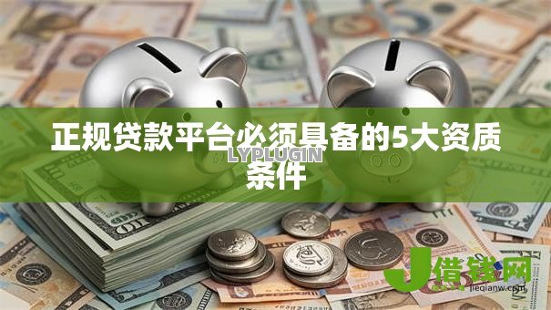 正规贷款平台必须具备的5大资质条件