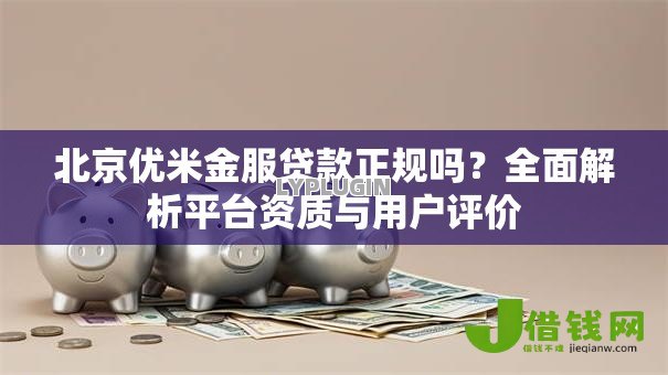 北京优米金服贷款正规吗？全面解析平台资质与用户评价