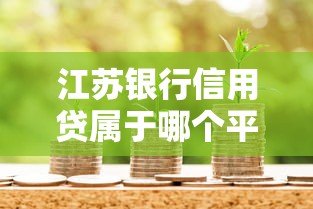 江苏银行信用贷属于哪个平台？产品详解与申请指南