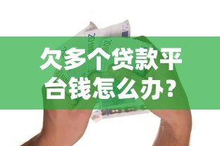 欠多个贷款平台钱怎么办？自救指南与解决方案