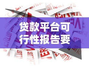 贷款平台可行性报告要点及撰写步骤全解析