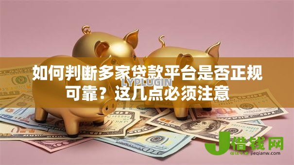 如何判断多家贷款平台是否正规可靠？这几点必须注意
