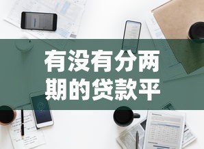 有没有分两期的贷款平台？真实产品测评与申请攻略