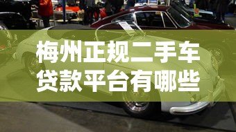 梅州正规二手车贷款平台有哪些？最新购车贷款攻略