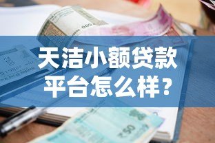 天洁小额贷款平台怎么样？真实体验与全面解析