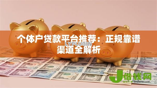 个体户贷款平台推荐:正规靠谱渠道全解析 个体户贷款平台推荐:正规靠谱渠道全解析
