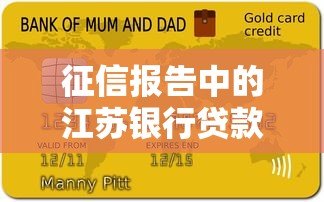 征信报告中的江苏银行贷款记录解析：常见产品与查询指南